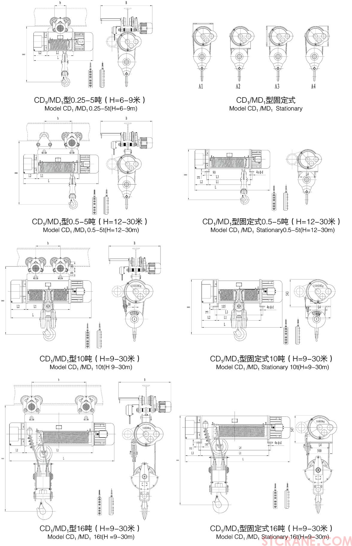 CD1.MD1型电动葫芦(图2) CD1.MD1型电动葫芦(图2)